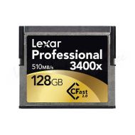 Lexar 128GB 3400x (510MB/s) Pro Cfast 2.0