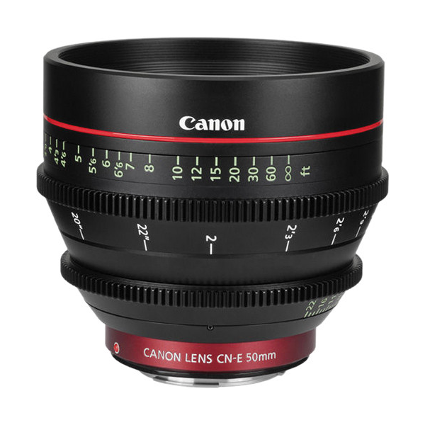 Canon CN-E 50mm T1.3 L F Cine Lens (EF)