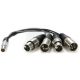 Atomos 10-Pin LEMO Type to XLR Breakout Cable for Shogan
