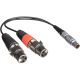 Atomos Lemo to XLR Breakout cable for Shogan (input only)