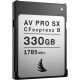 Angelbird AV PRO CFexpress SX 330GB Type B Memory Card