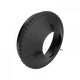 Bright Tangerine Black Hole Mini Rubber Donut (114mm)