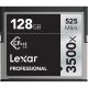 Lexar 128GB CFast 2.0 Card 3500x (525MB/s) (Used)