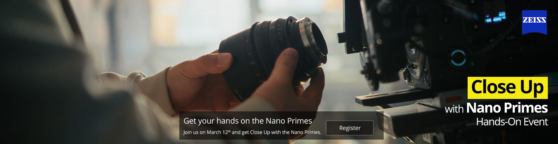 Zeiss Nano Primes Hands-On Event