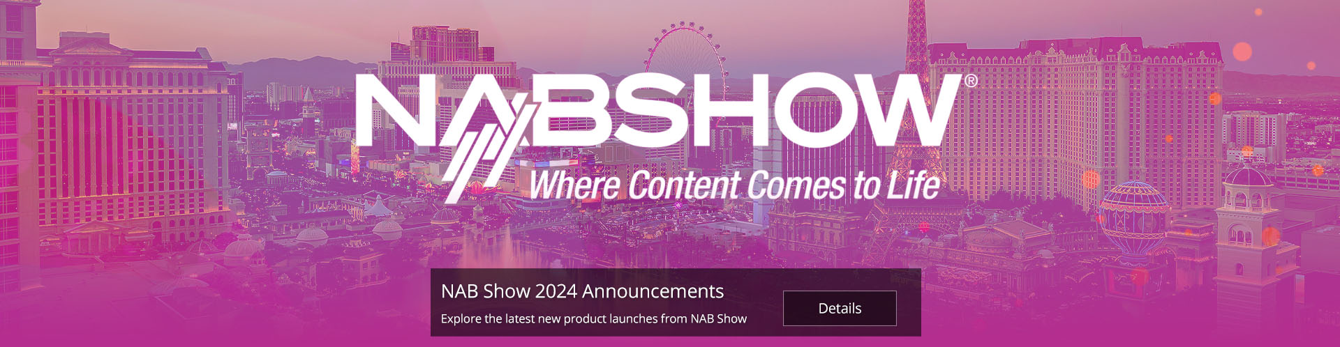 New Product Announcements from NAB 2024