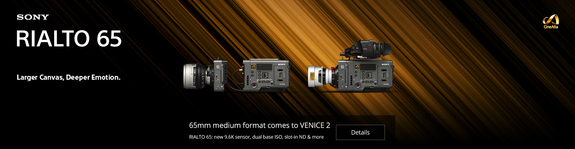 Sony RIALTO 65 medium format VENICE 2