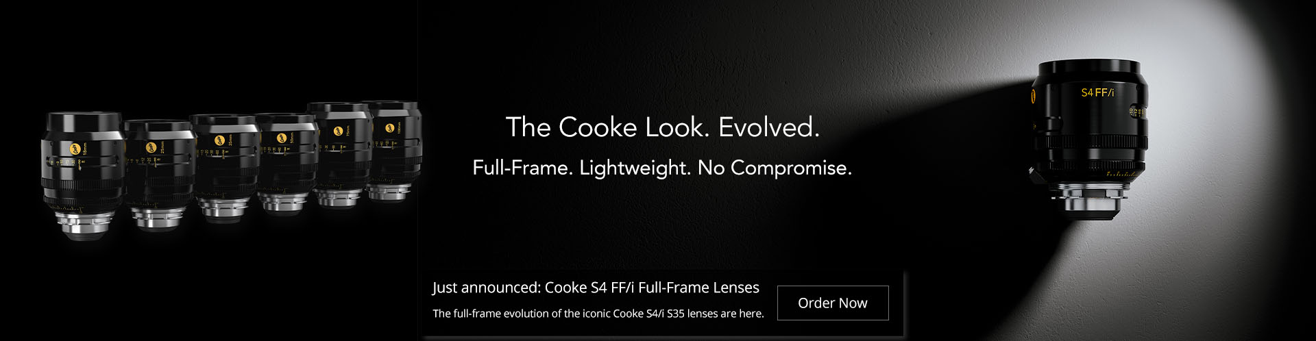 Cooke S4 FF/i Full-Frame Lenses