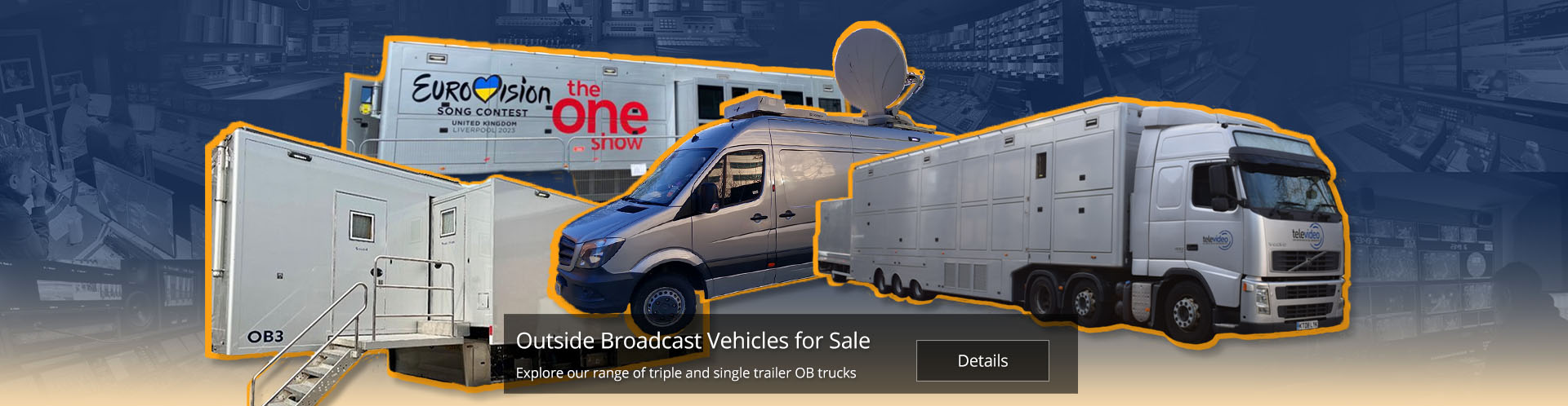 Outside Broadcast Vehicles for Sale