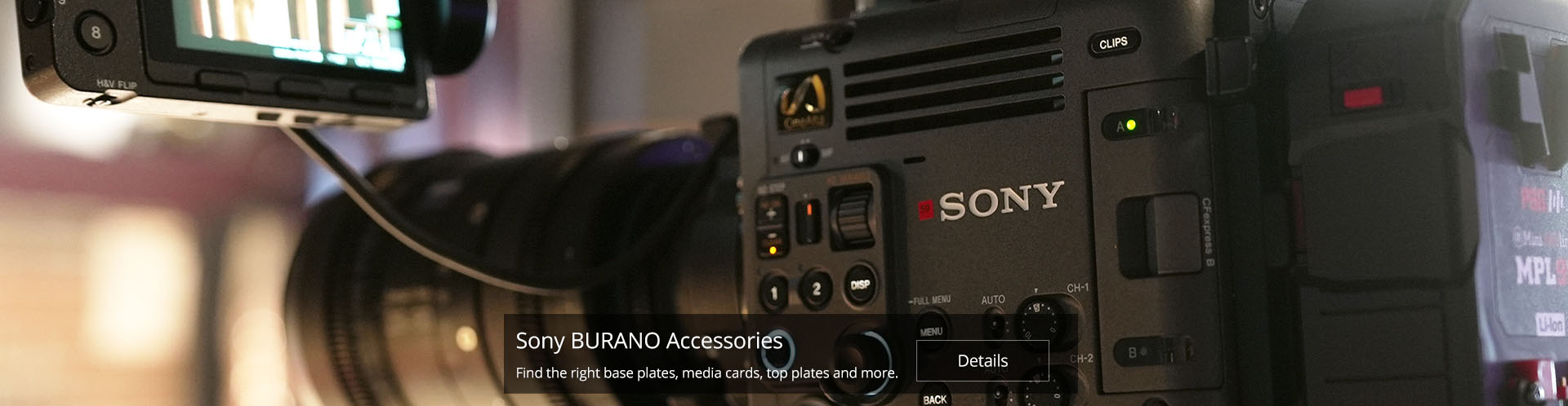 Sony Burano Accessories