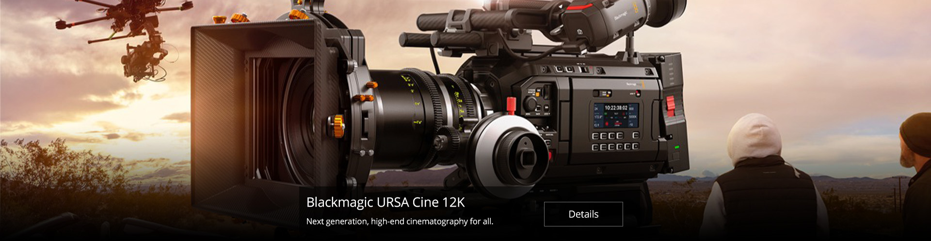 Blackmagic URSA Cine 12K LF cinema camera
